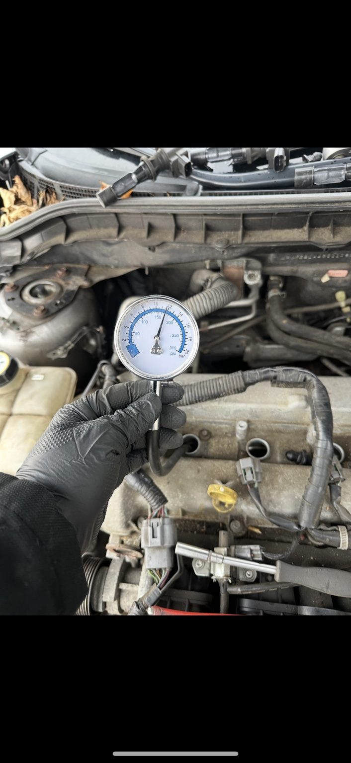 Diagnostické měření tlaku v motorovém prostoru